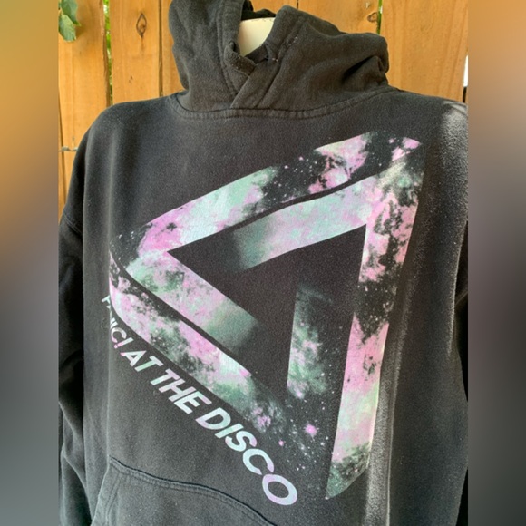 Vintage Panic at the Disco unisex hoodie size Large. - Picture 2 of 6